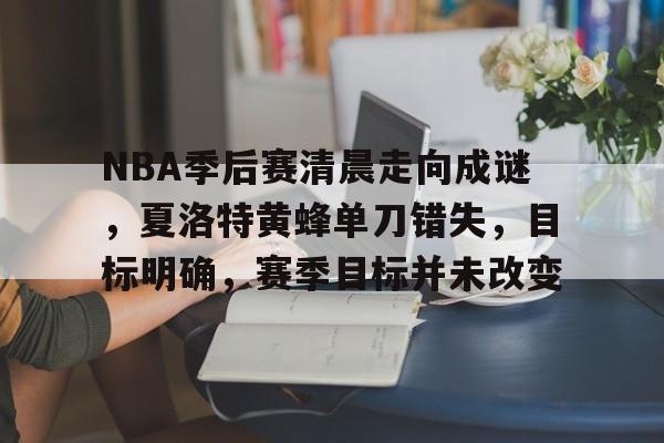 OD体育官方-NBA季后赛清晨走向成谜，夏洛特黄蜂单刀错失，目标明确，赛季目标并未改变的简单介绍